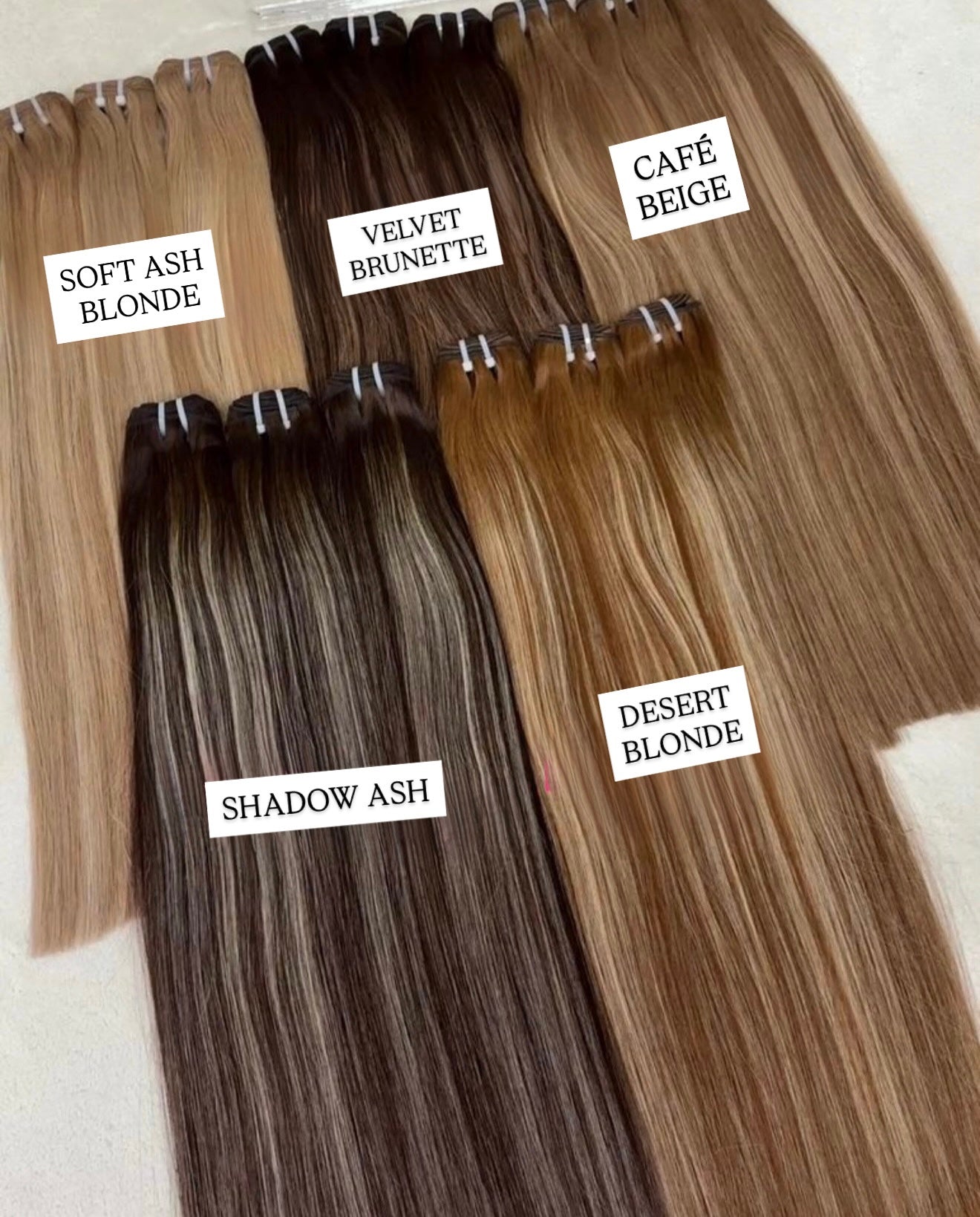 Balayage Double Drawn Bundles - Collection 1