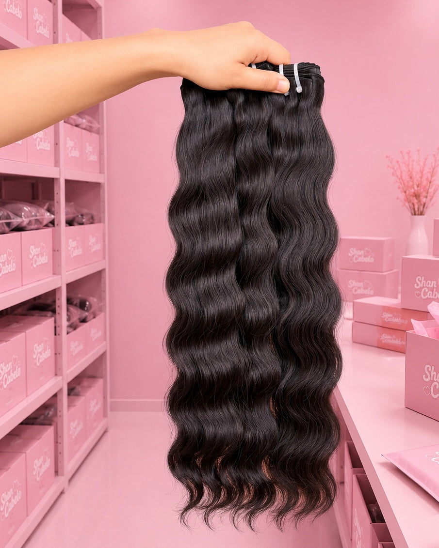 Natural Wave Double Drawn Bundles
